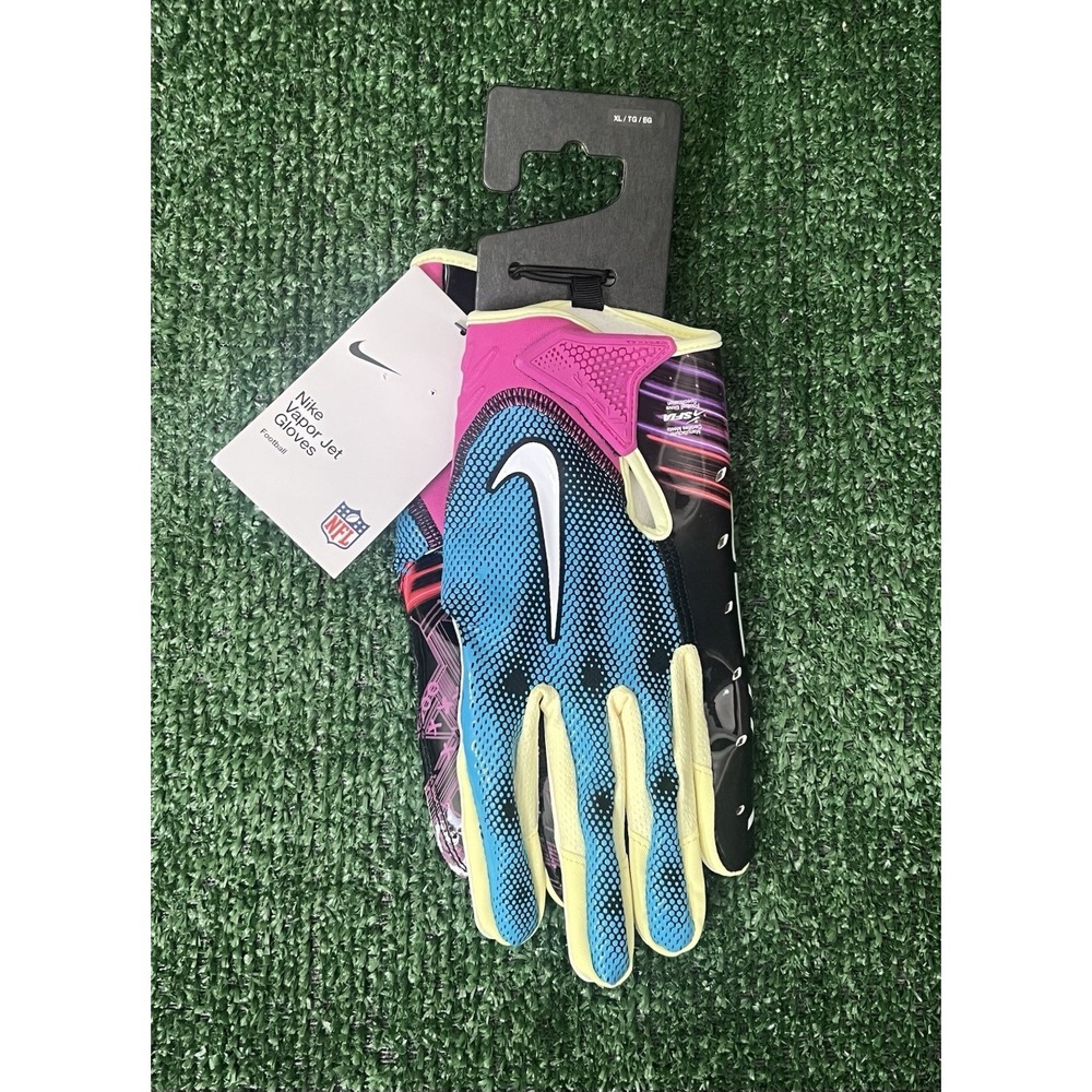 Nike Vapor Jet 7.0 NFL Combine Football Gloves Adult Mens Size XL